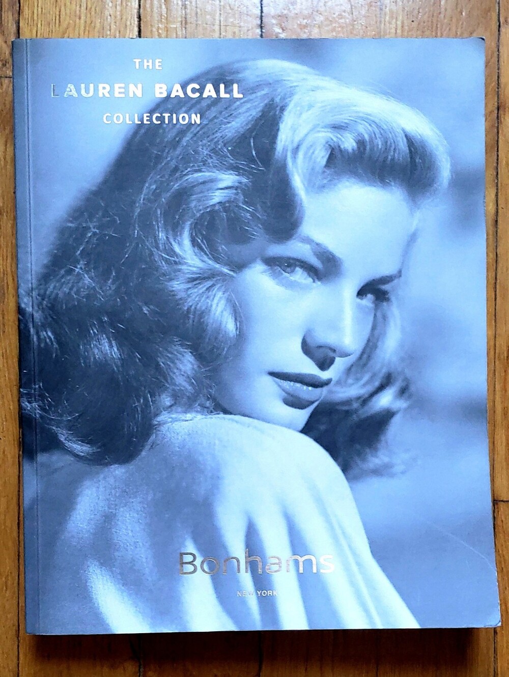 Vintage 2015 Bonhams Lauren Bacall Bogart Estate Auction Catalog Rare Brochure